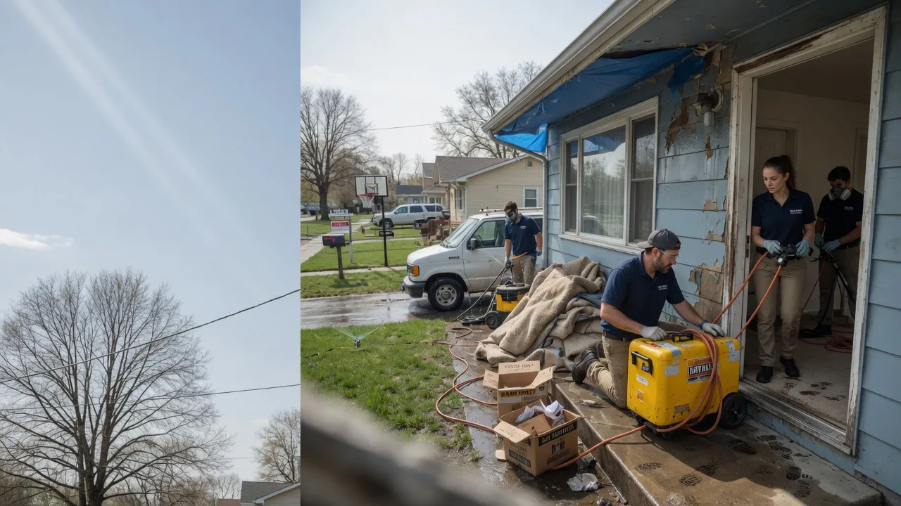 Basement Flood Cleanup in Bretz, WV near me